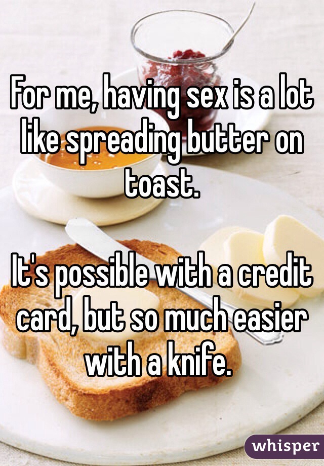 Sex With Butter